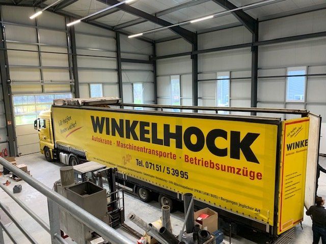 Winkelhock Autokran Einsatz
