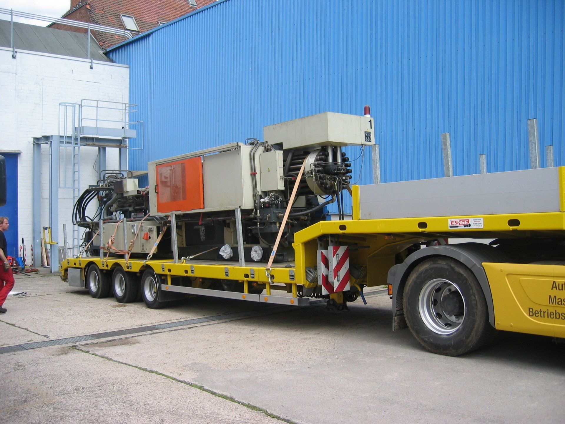 Winkelhock Tieflader Transport